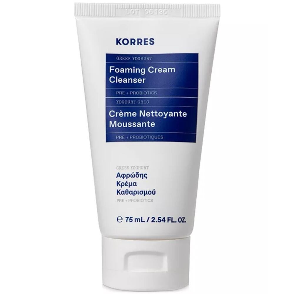 Korres Greek Yogurt Foaming Cream Cleanser 2.54oz